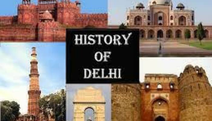 history of delhi